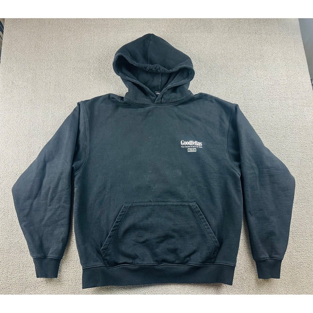 Kith GoodFellas Hoodie Men L Black Henry Hill Graphic Print Hypebeast Movie
